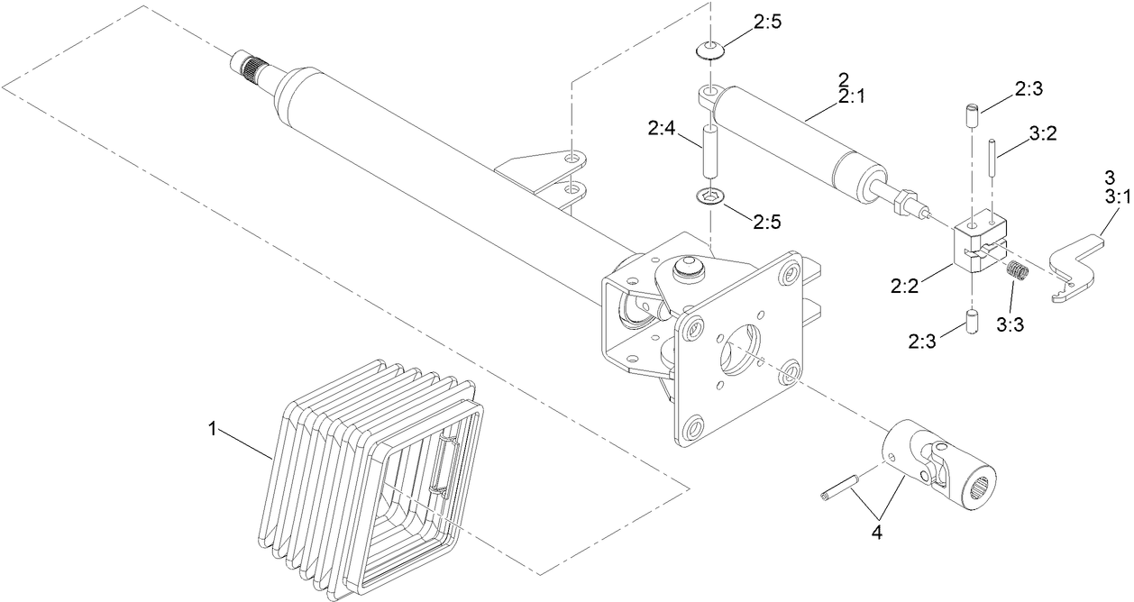 Steering Column Assembly No. 139-0857