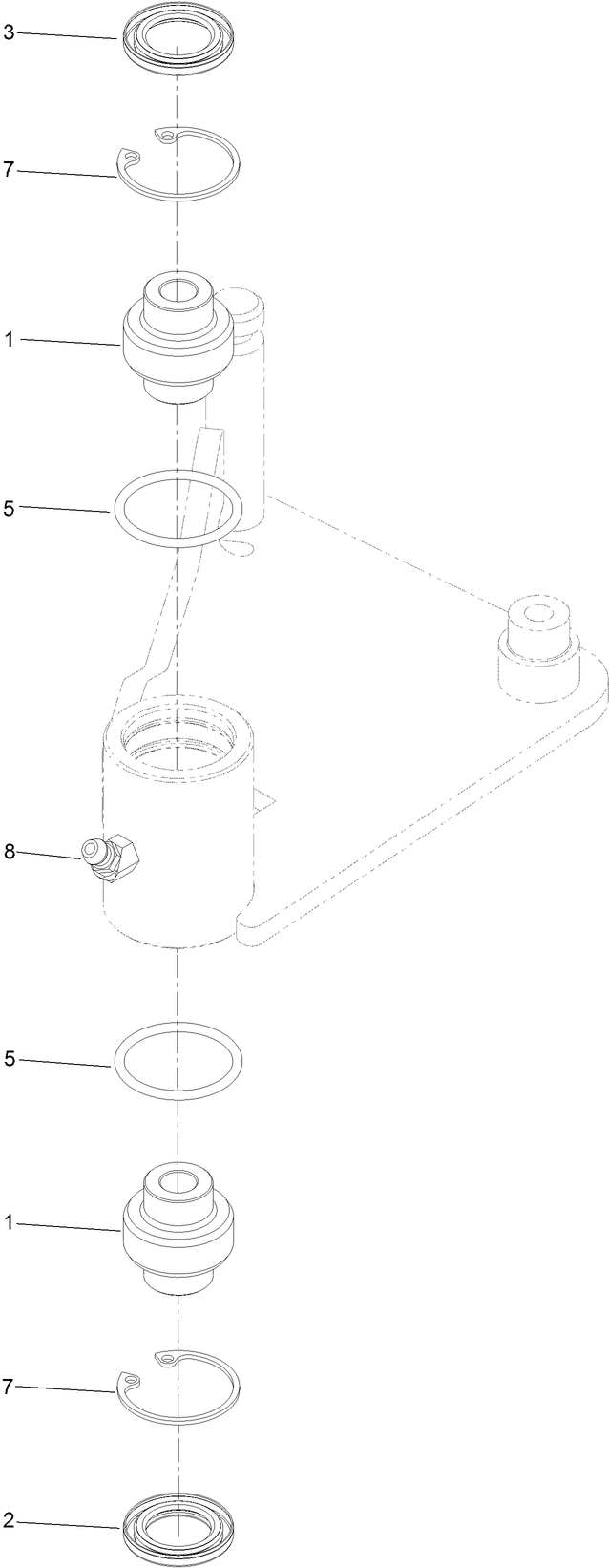 Idler Arm Assembly No. 126-2585