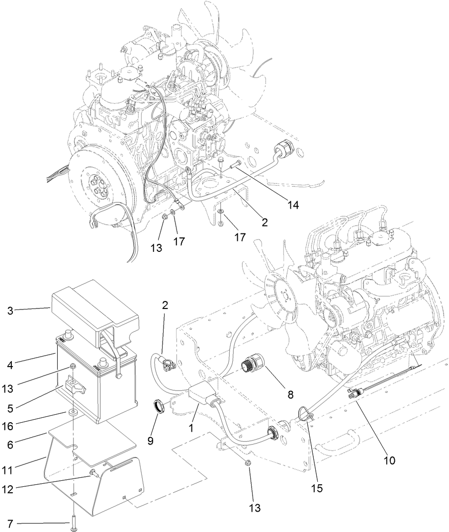 Battery Mounting Assembly