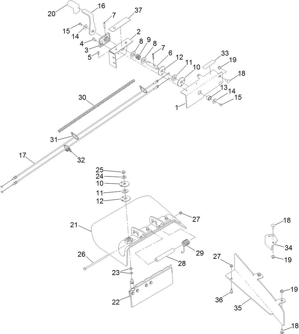Gate Chute Assembly No. 144-6571