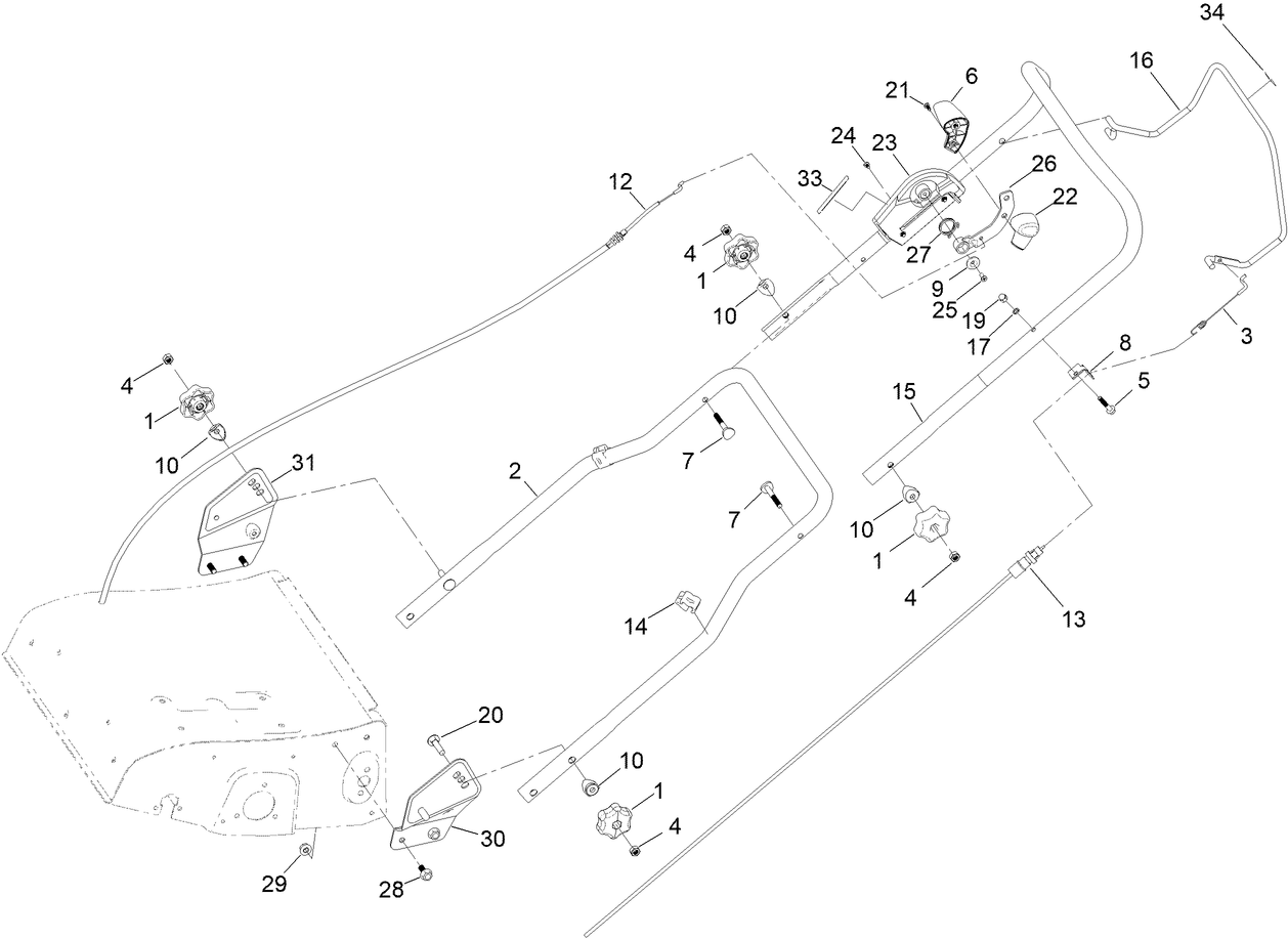 Handle and Control Assembly