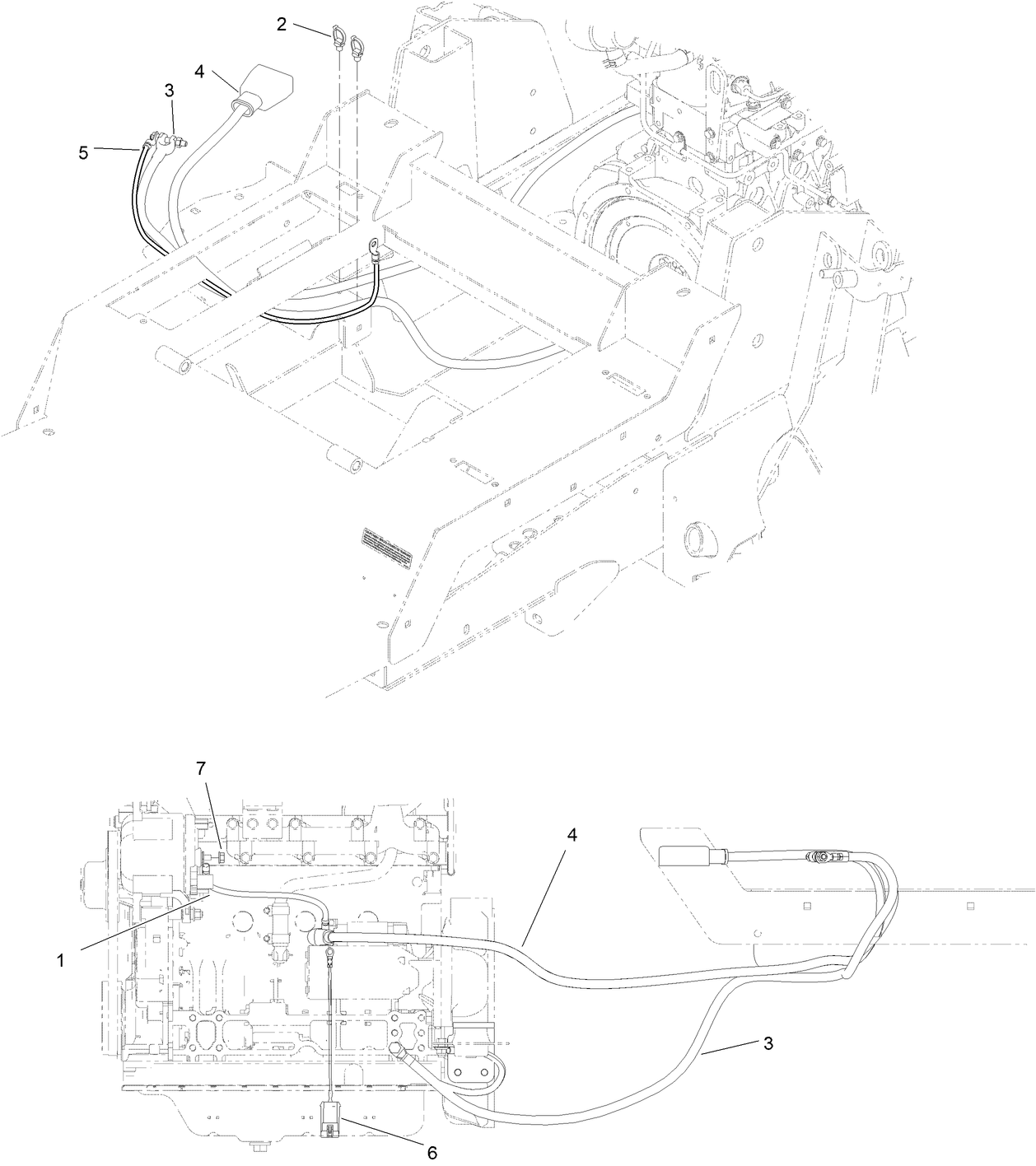 Battery Cable and Ground Assembly