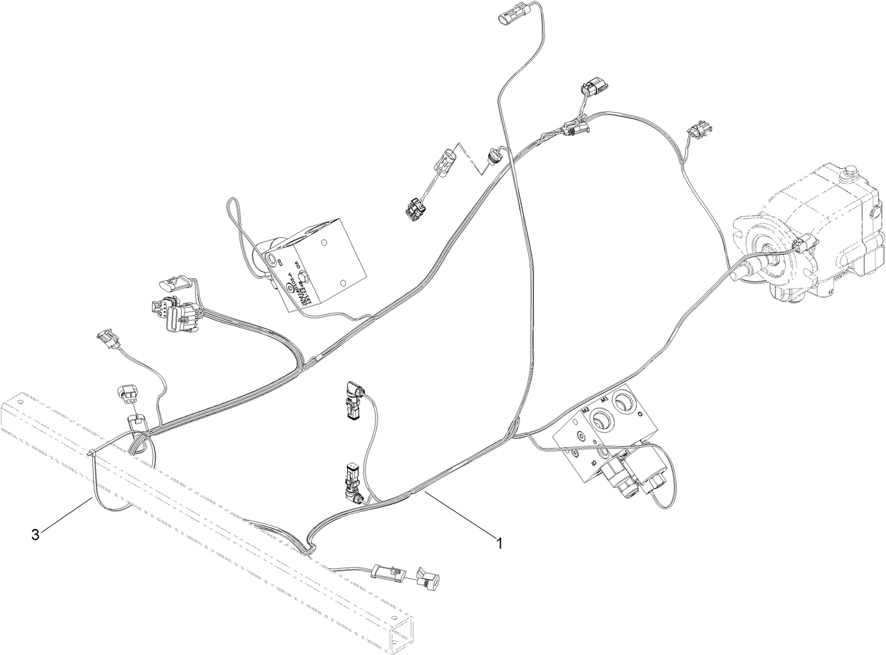 Rear Wire Harness Assembly