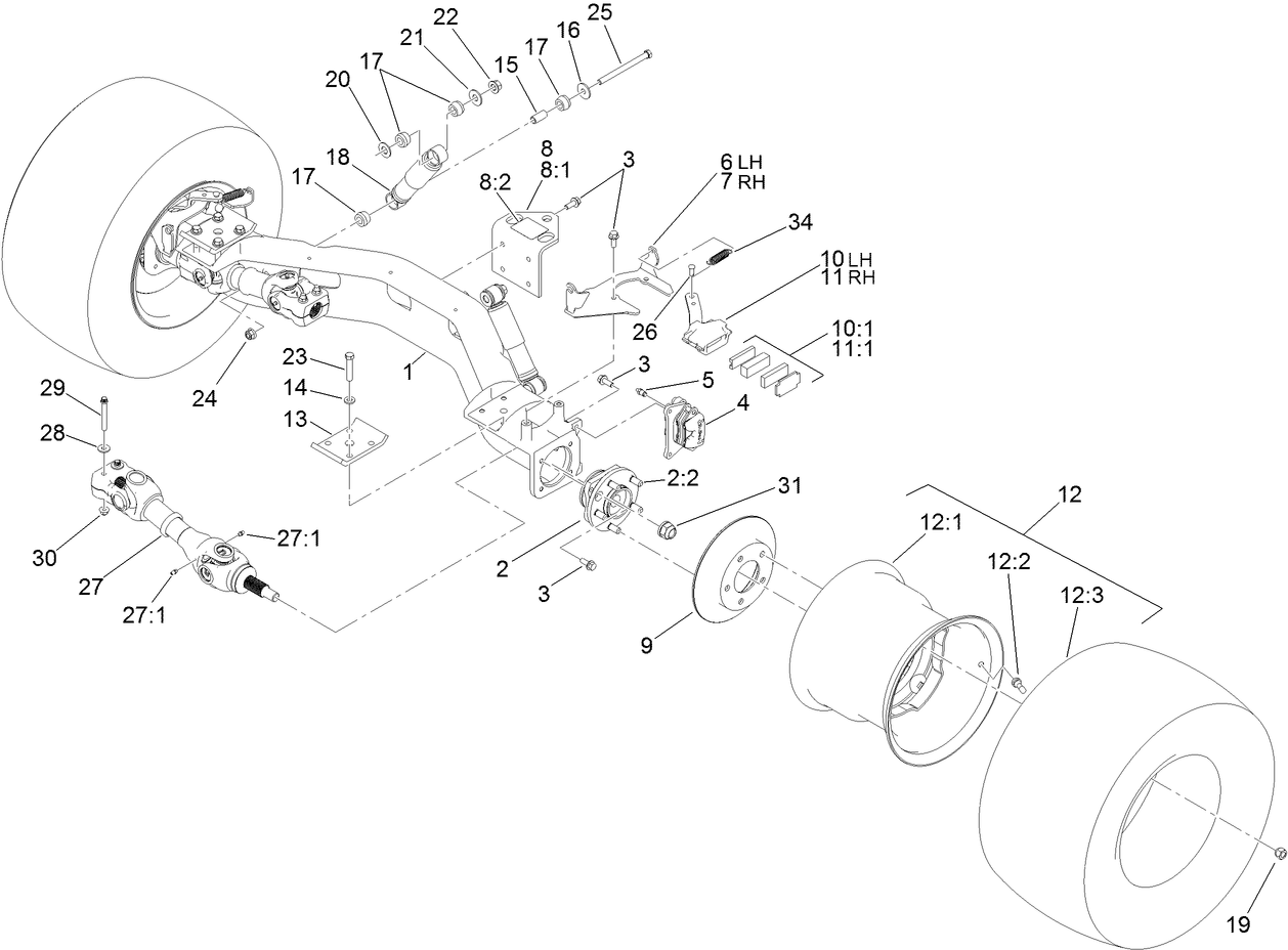 Rear Axle Assembly