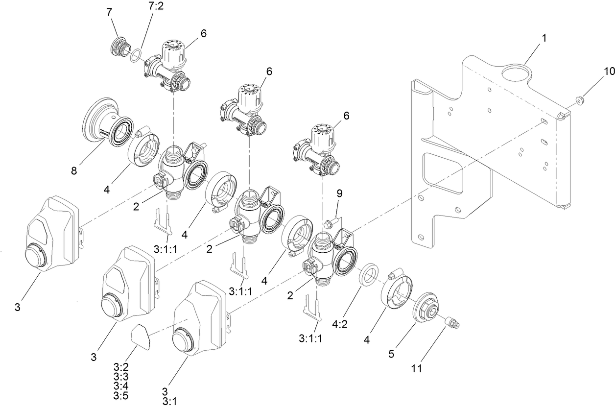 Section Manifold Valve Assembly