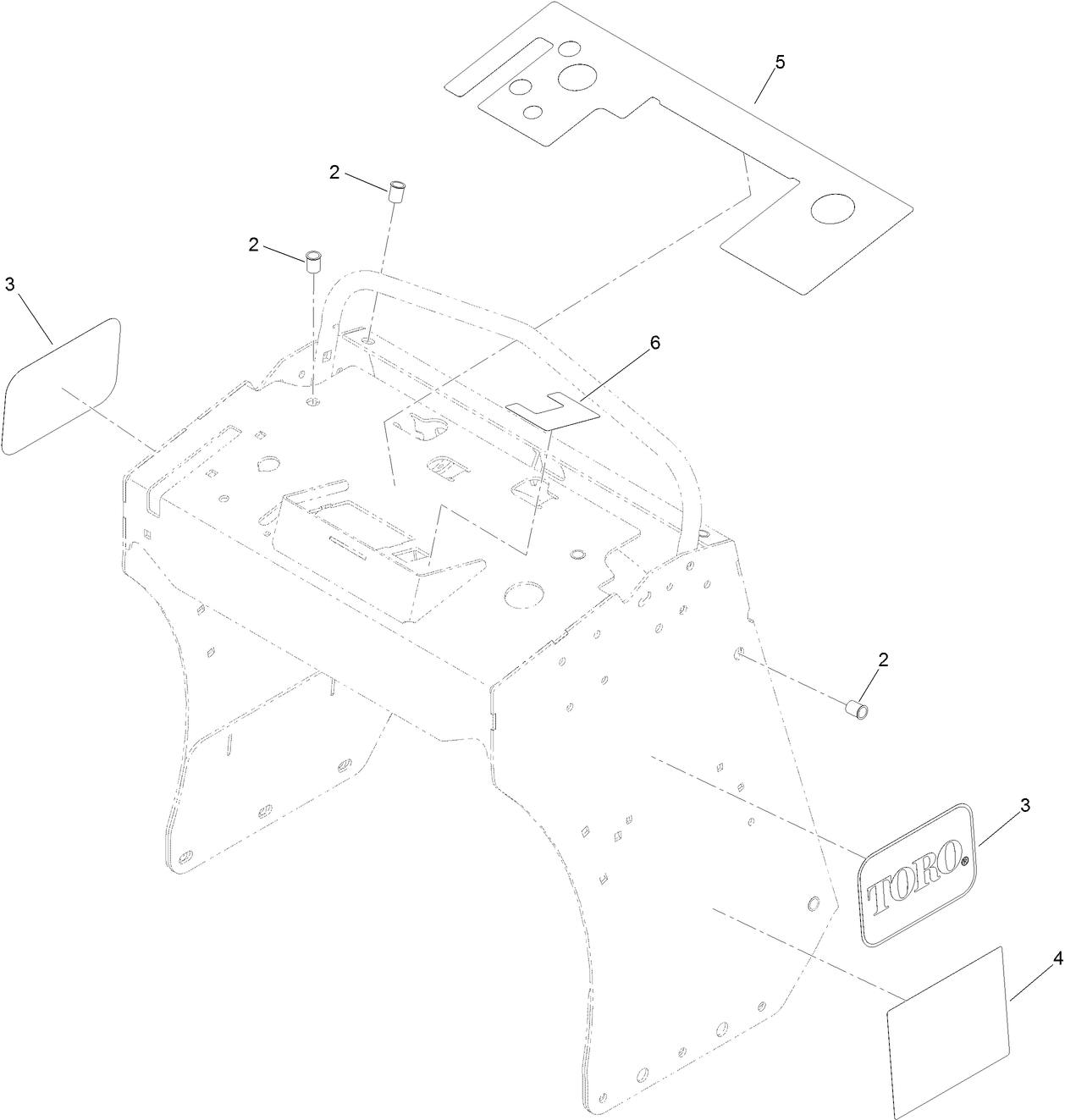 Control Tower Assembly No. 135-1701