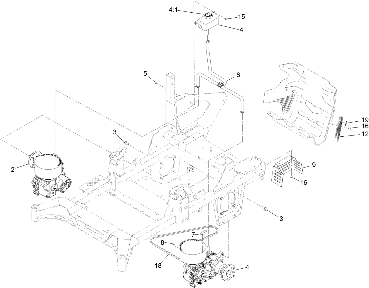Hydraulic Drive  Assembly