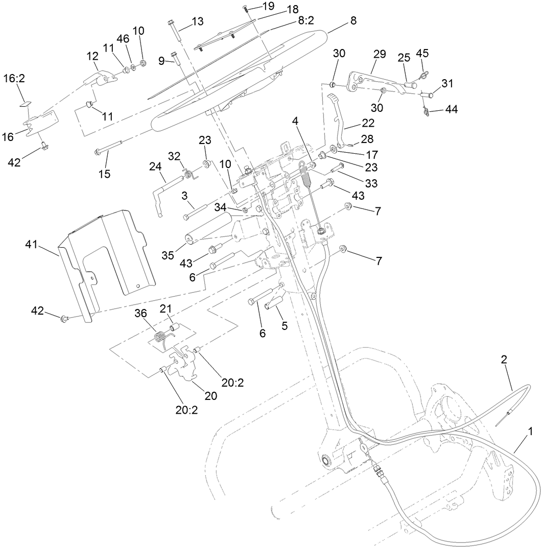 Upper Handle Assembly