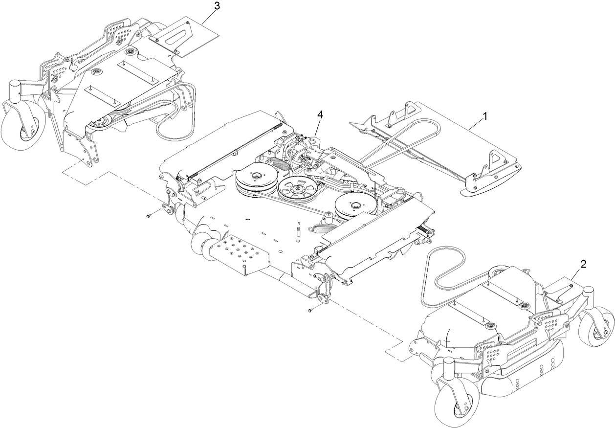 Deck and Discharge Tunnel Assembly