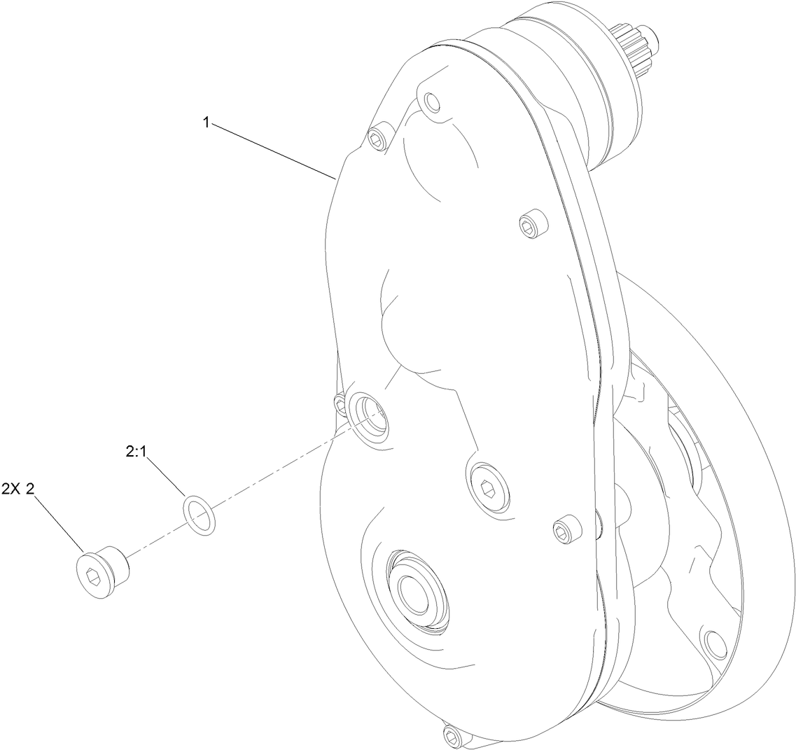 Drum Drive Replacement Kit Assembly No. 140-9329