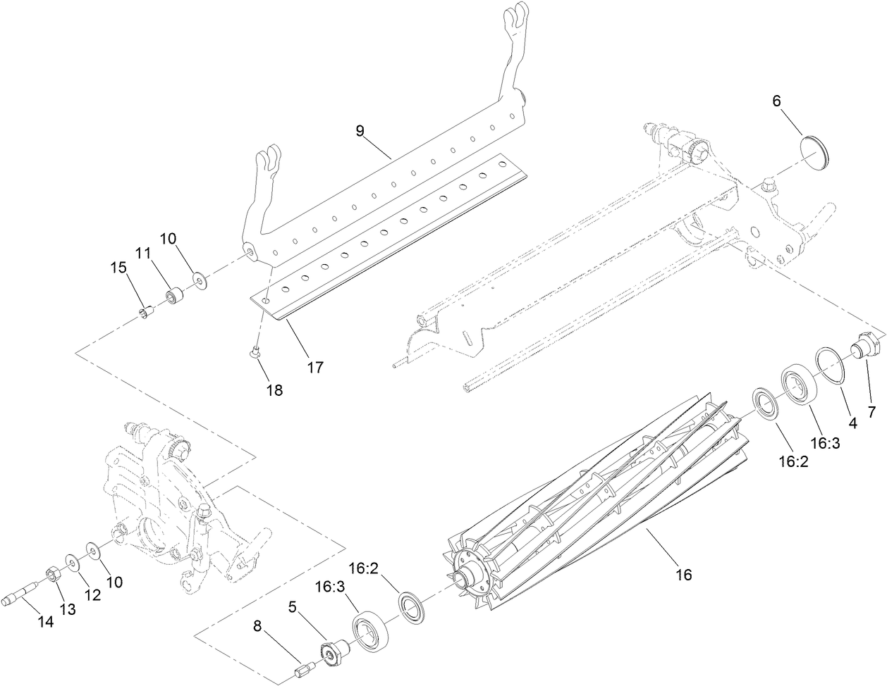 Reel and Bedknife Assembly