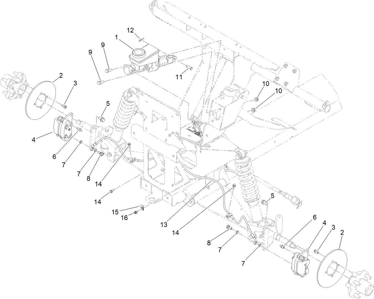 Front Brake Assembly