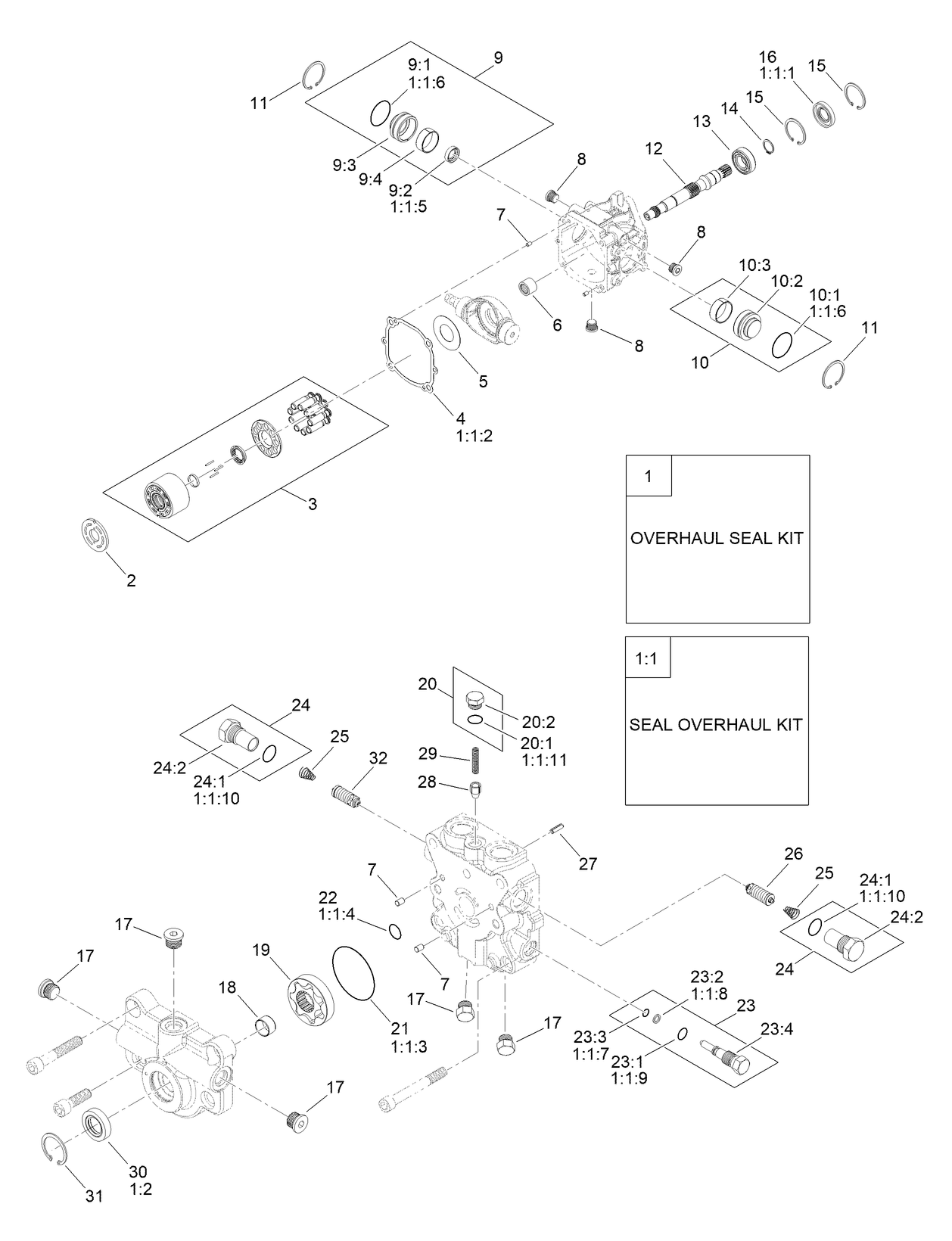 Variable Piston Pump Assembly No. 138-9132