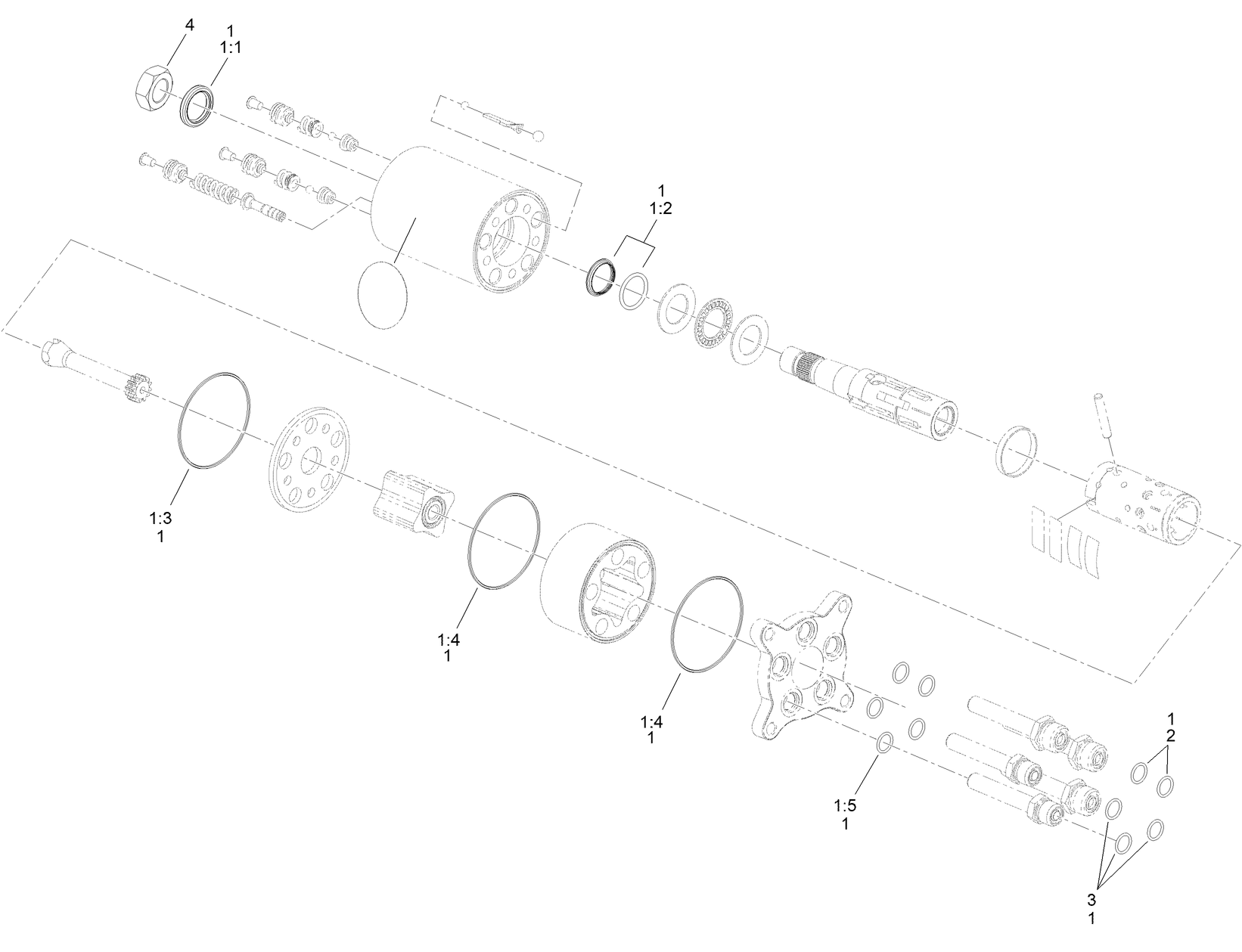 Hydraulic Steering Pump No. 138-9133
