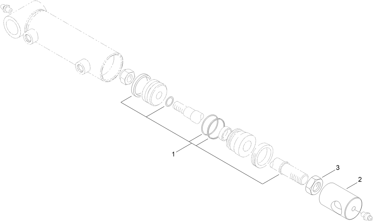 Hydraulic Cylinder Assembly No. 112-9916