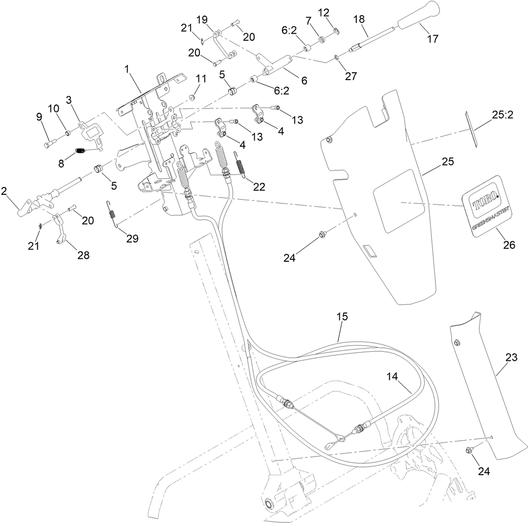 Reel Controls and Covers Assembly