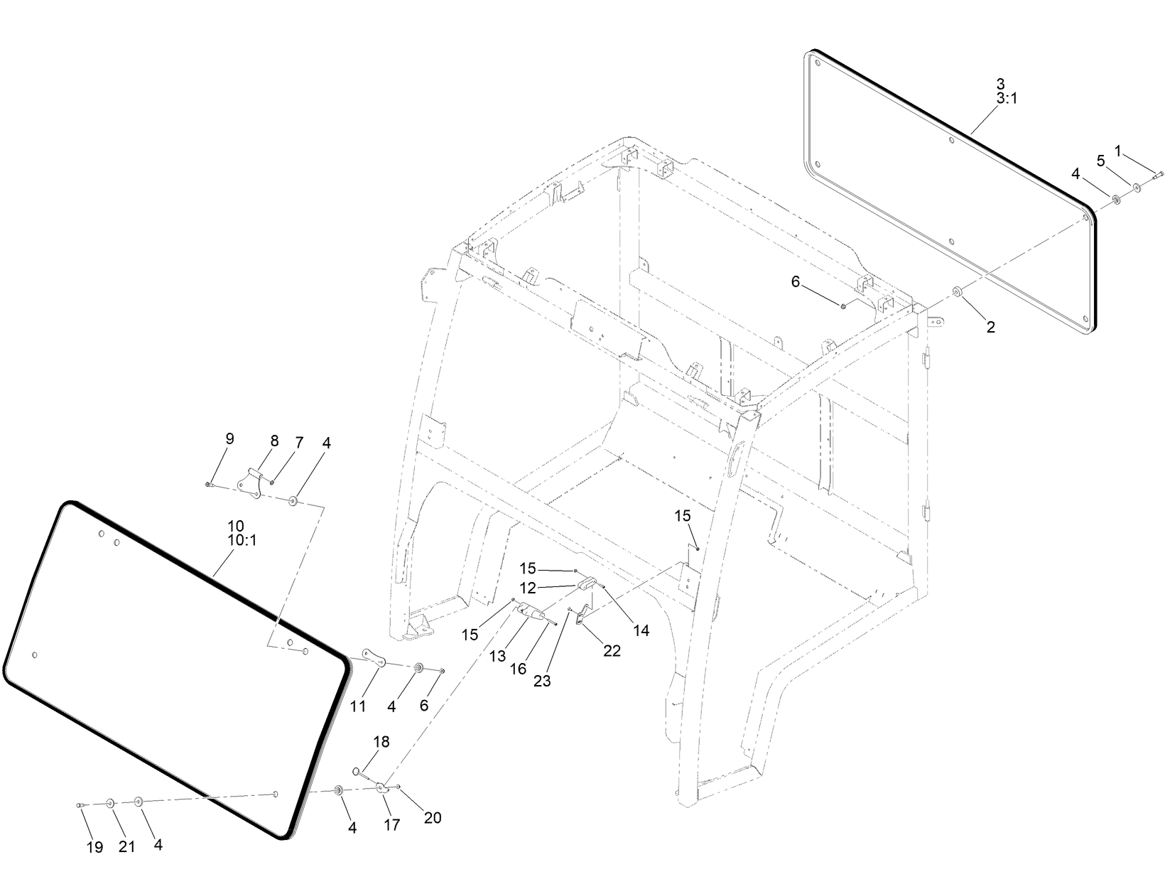 Window and Latch Assembly