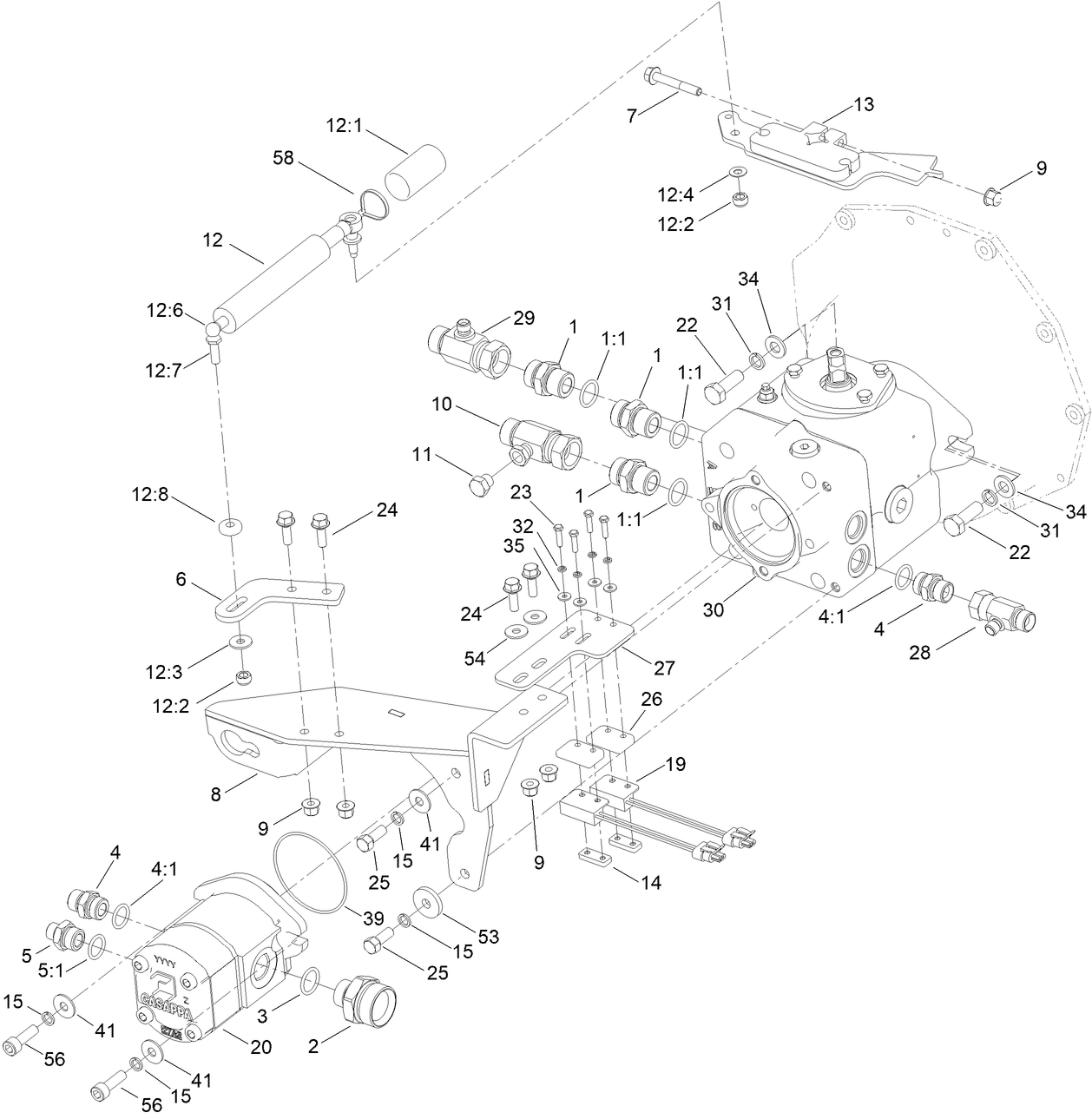 Hydraulic Pump Assembly