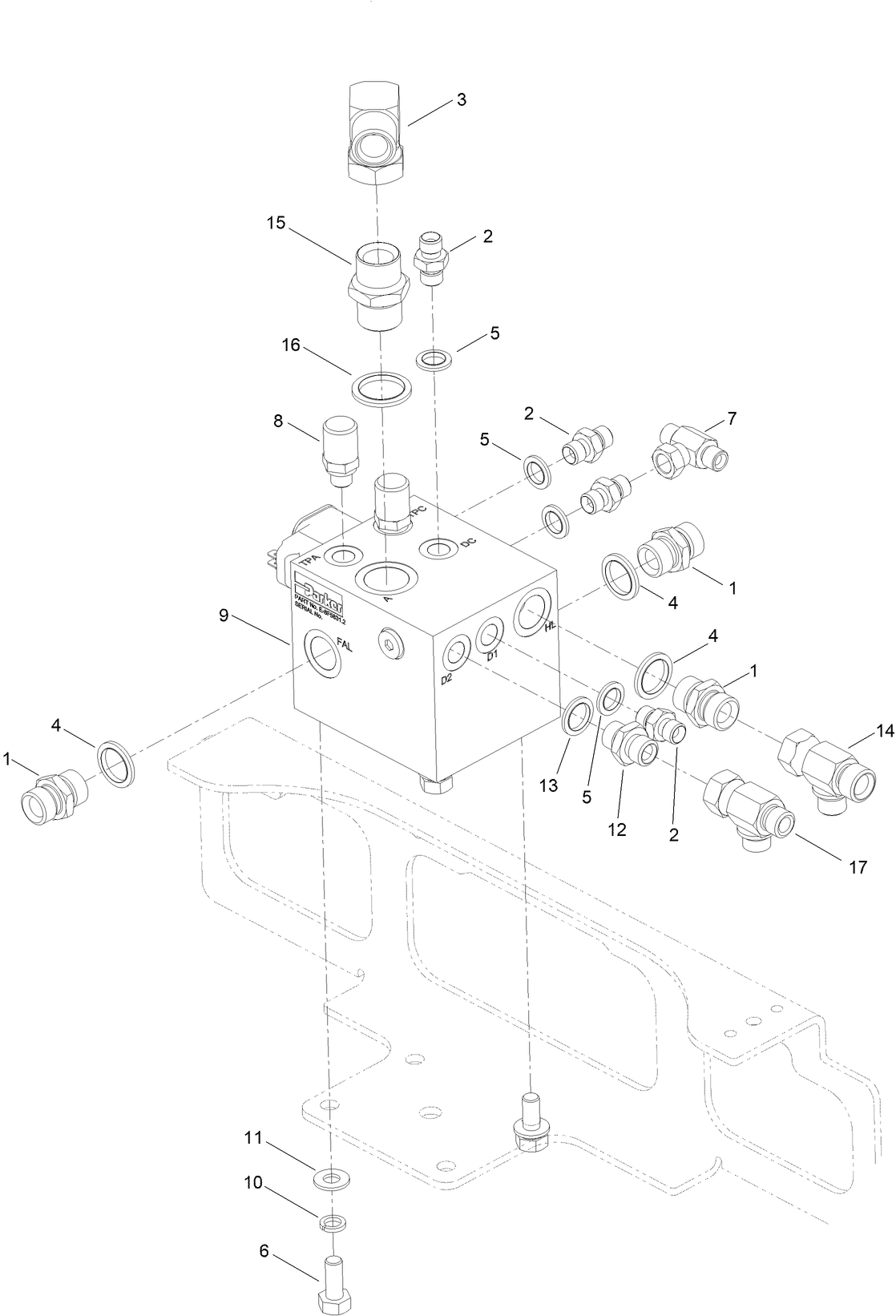 Transmission Control Manifold Assembly