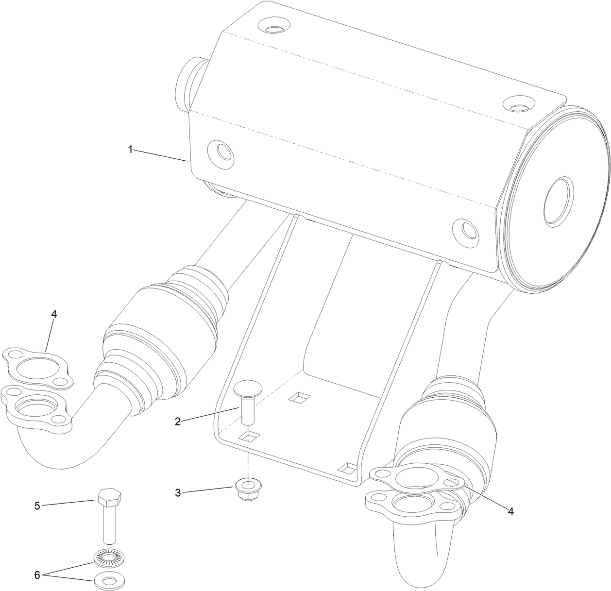 Muffler Kit Assembly No. 135-7562