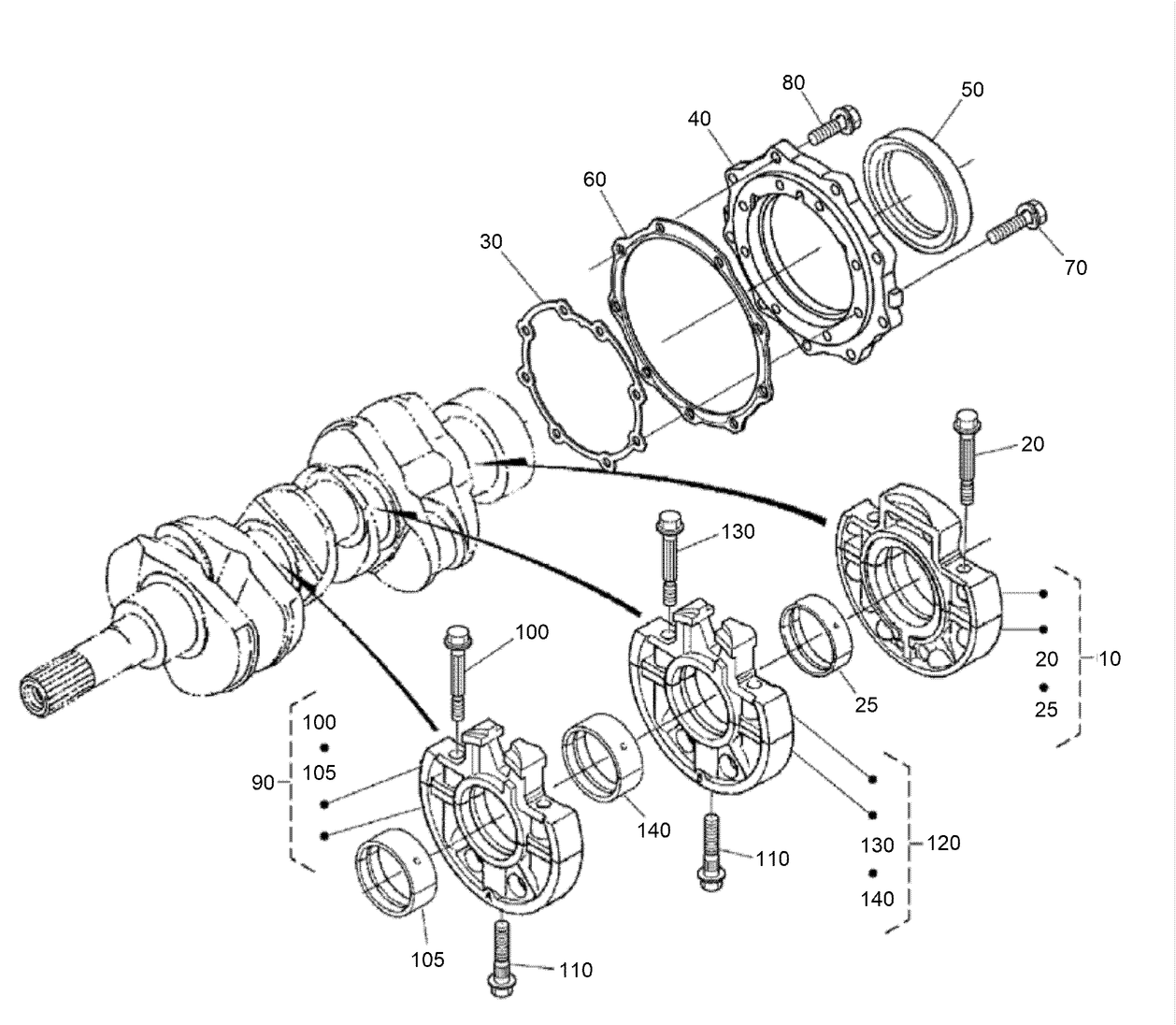 Main Bearing Case Assembly