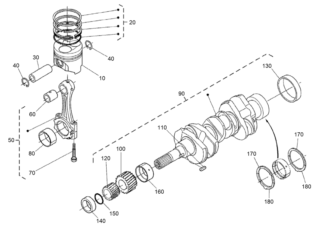 Piston and Crankshaft Assembly
