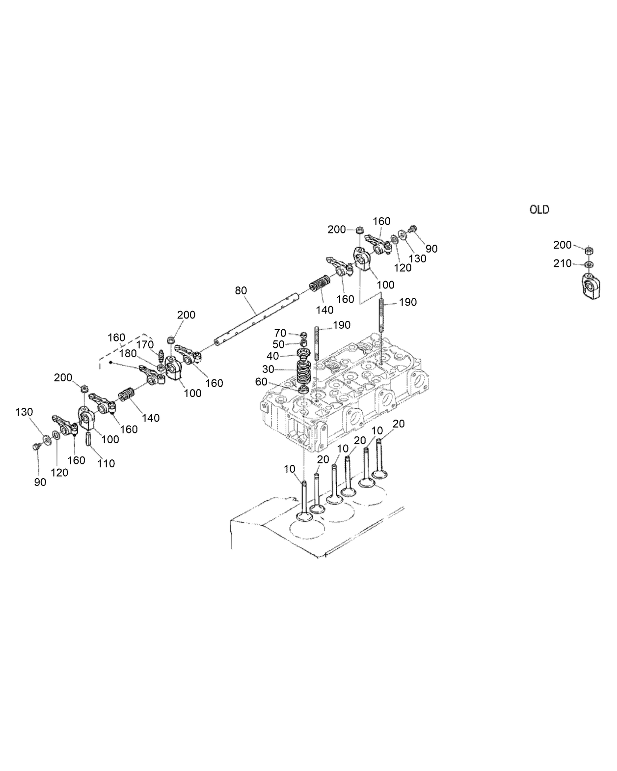 Valve and Rocker Arm Assembly