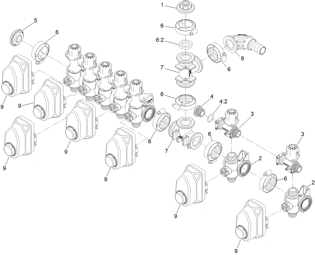 Section Valve Manifold Assembly