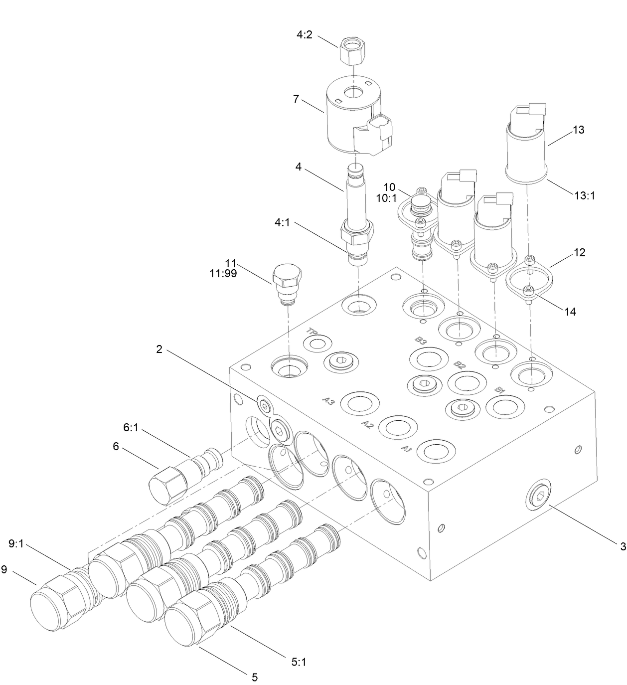 Manifold Control Assembly No. 134-4823