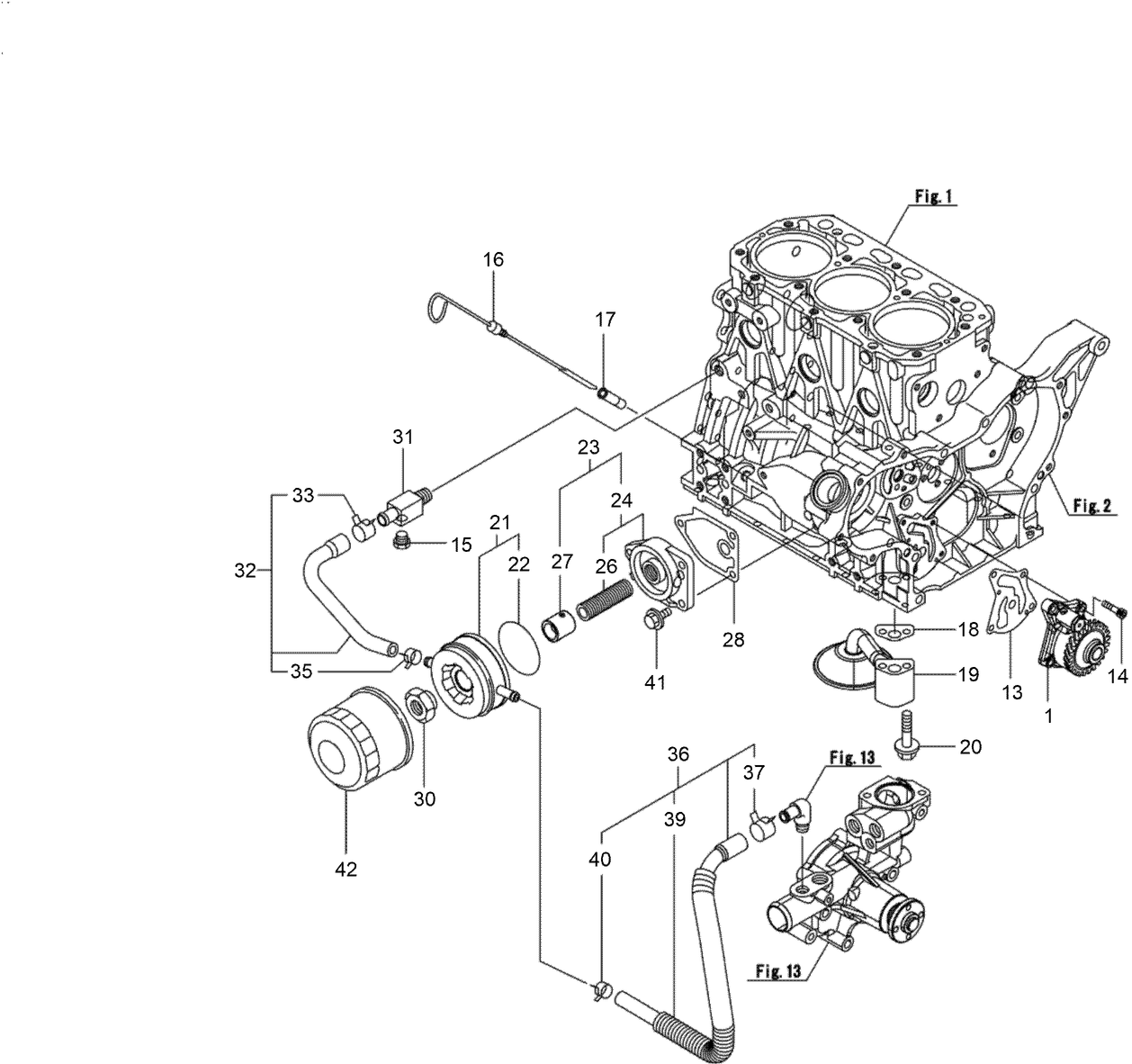 Lube and Oil System Assembly