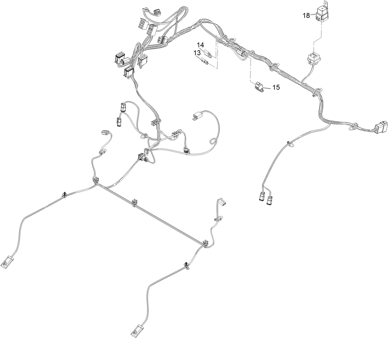 Main Electrical Harness Assembly No. 122-2377