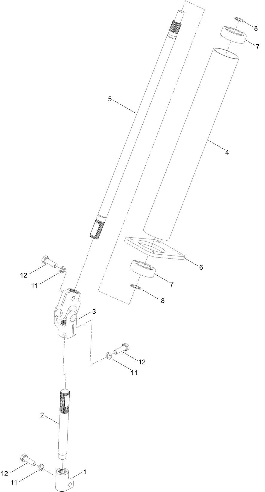 Steering Rod Assembly No. 134-6202