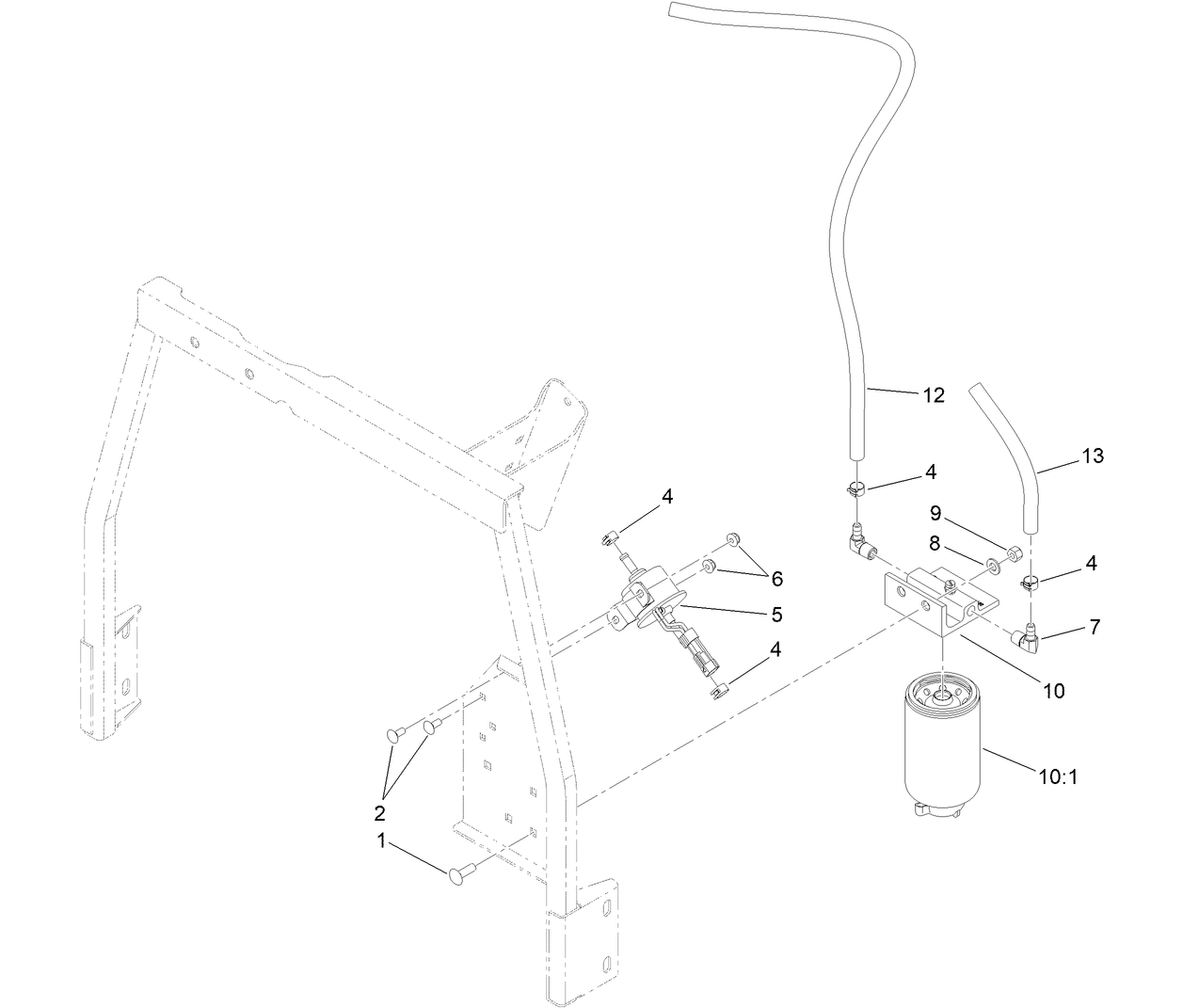 Fuel/Water Separator Assembly