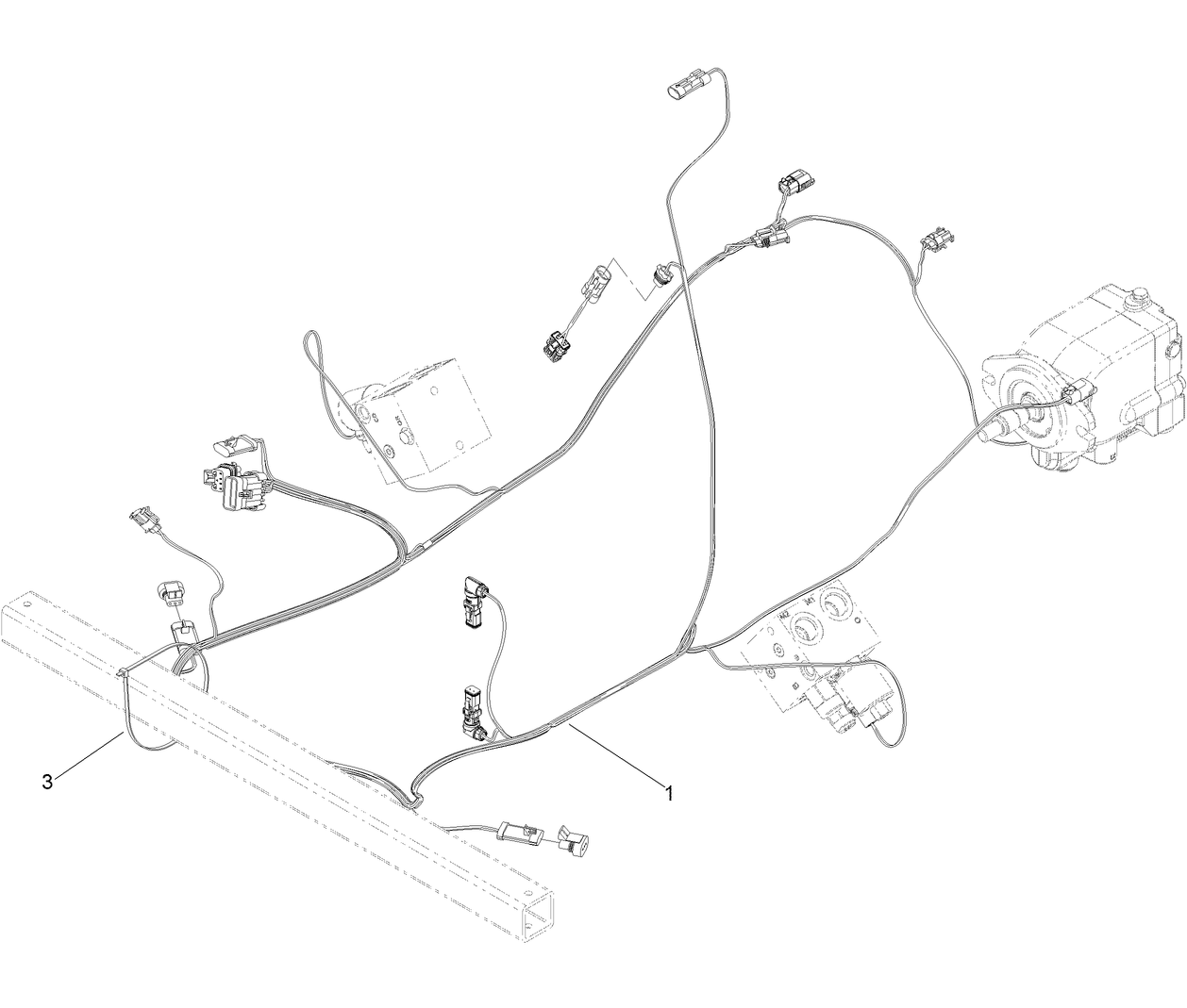 Rear Wire Harness Assembly