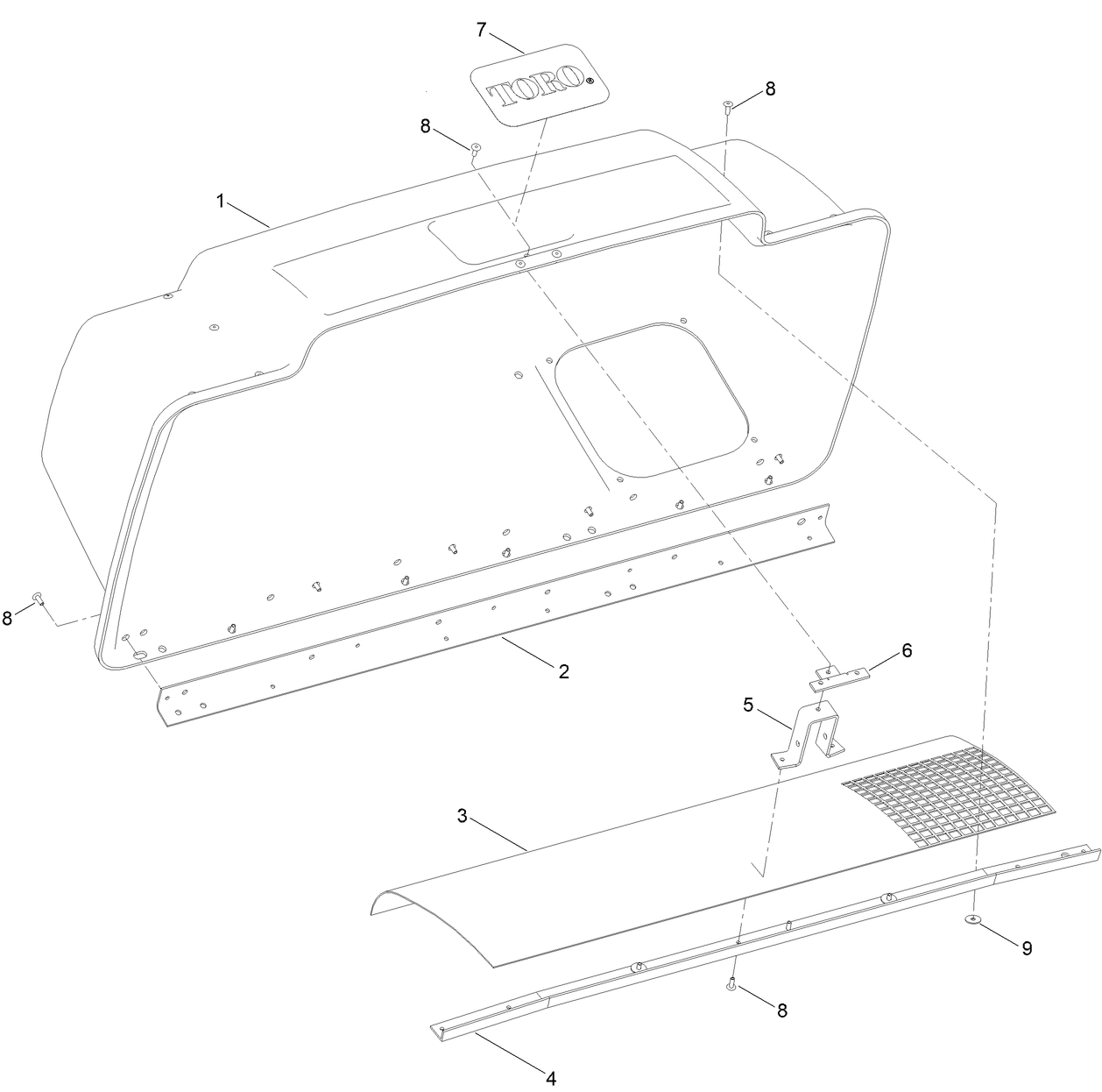 Twin Hood Assembly No. 112-2316