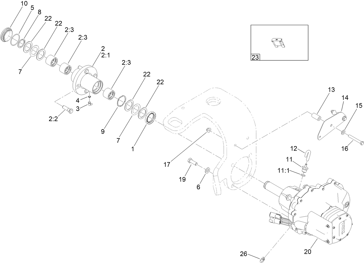 3 Wheel Drive Assembly