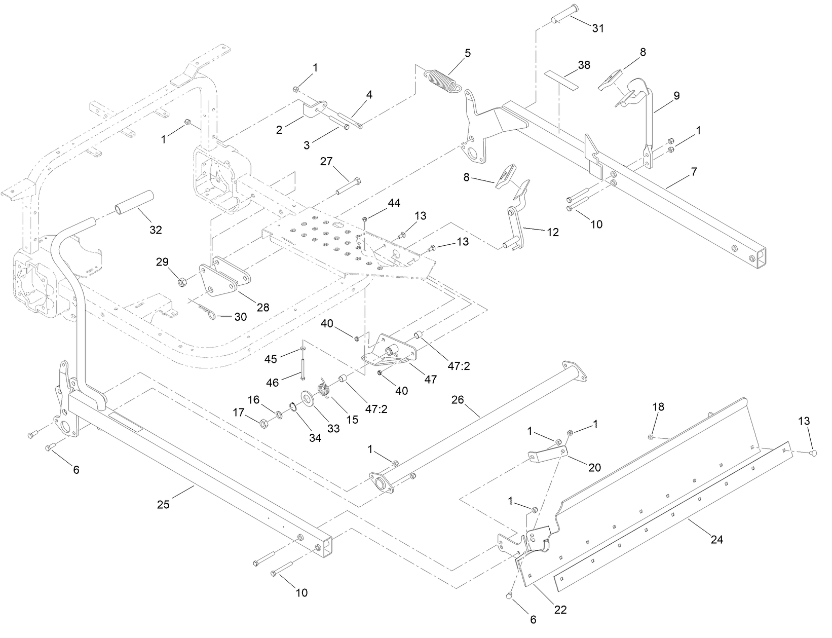 Manual Blade Assembly