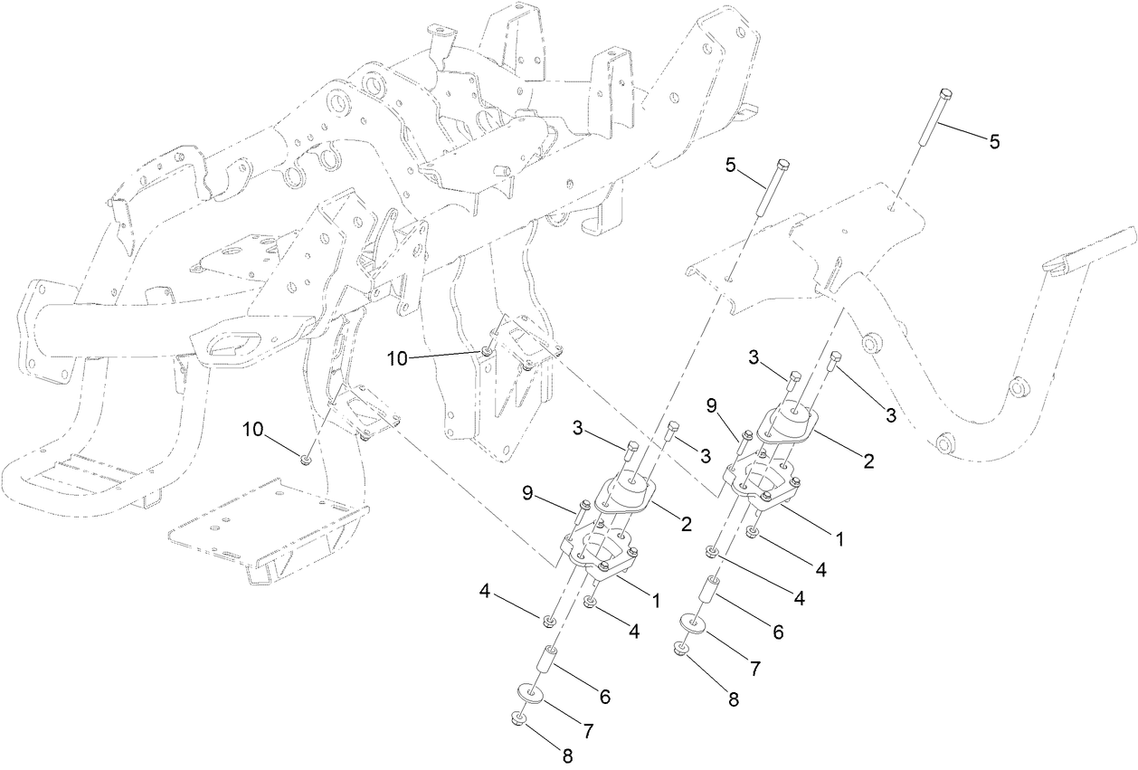 Motor Mount Kit Assembly No. 145-0057