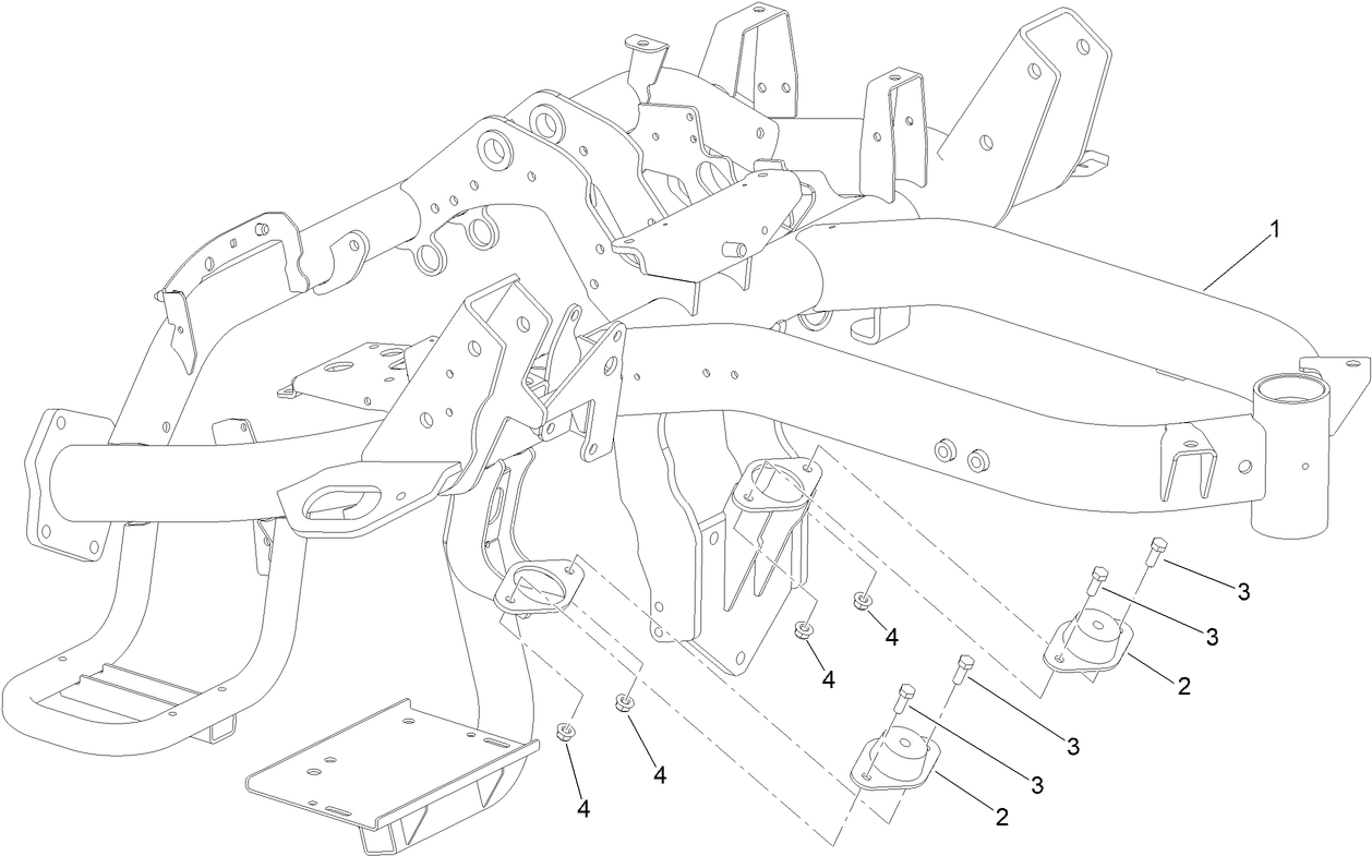 Frame Kit Assembly No. 145-0061