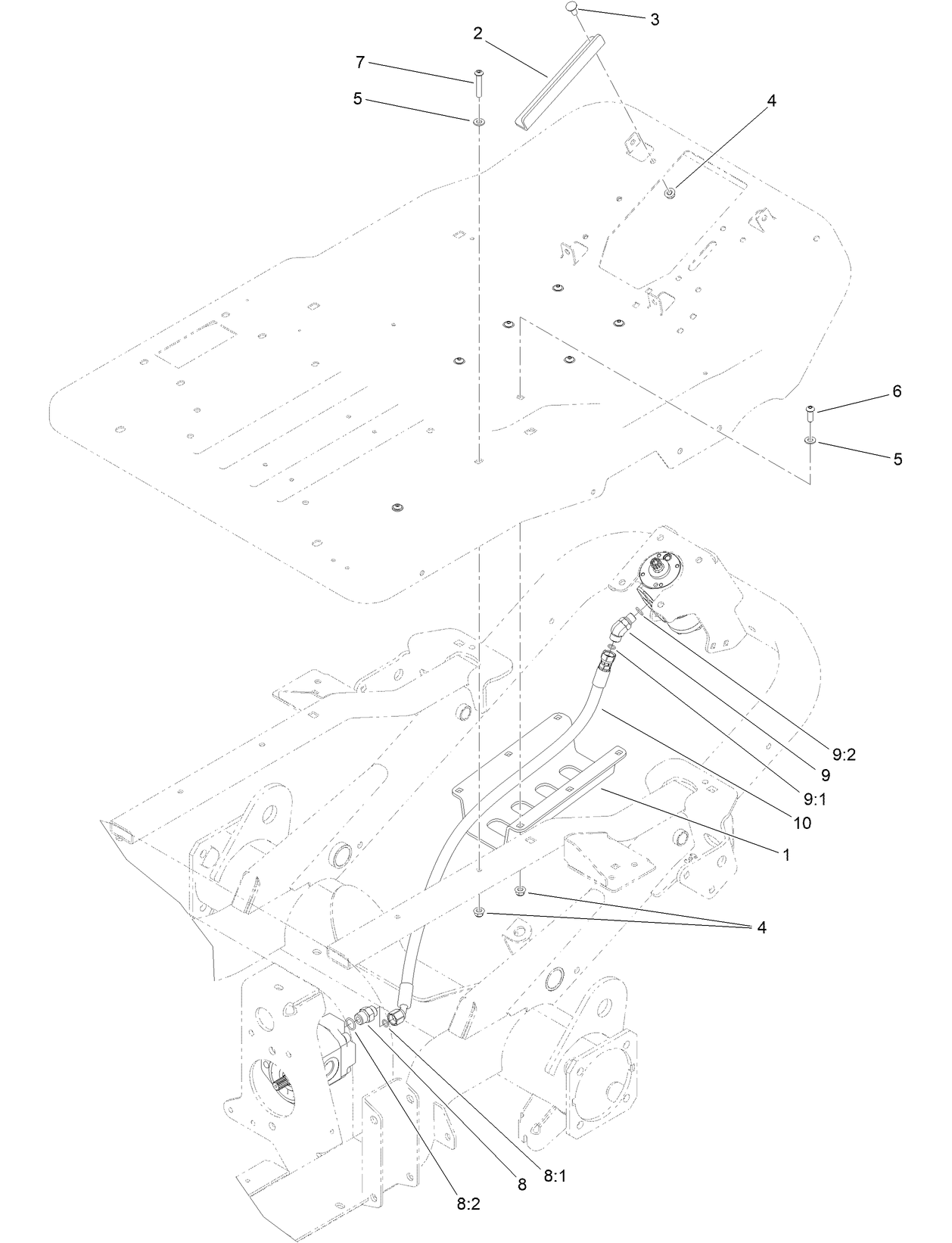 Vibration Reduction Kit Assembly No. 144-3961
