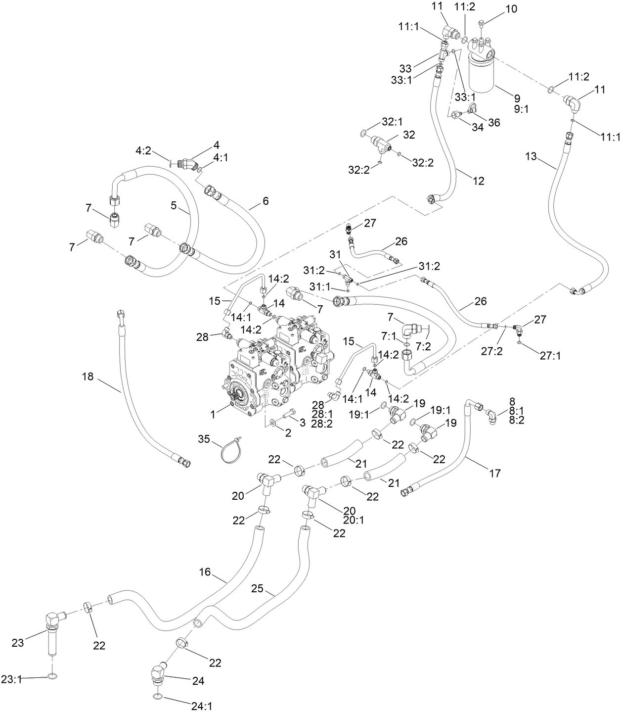 Tandem Pump Assembly