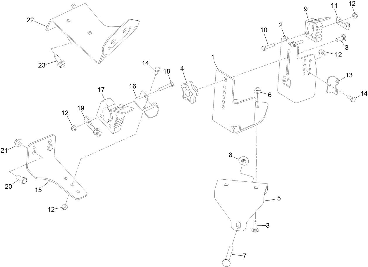 Trimmer Mount Assembly No. 145-3689