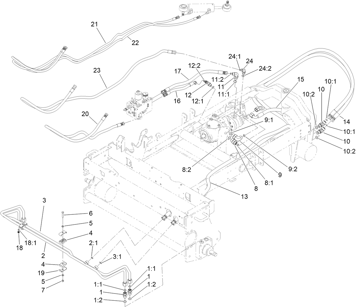 Traction and Steering Circuit Assembly