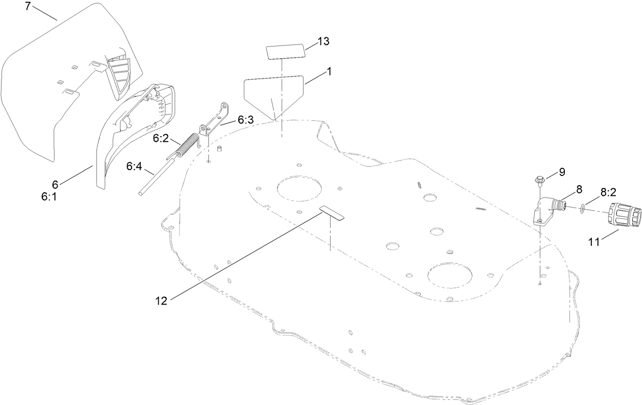 Side Discharge Chute Assembly