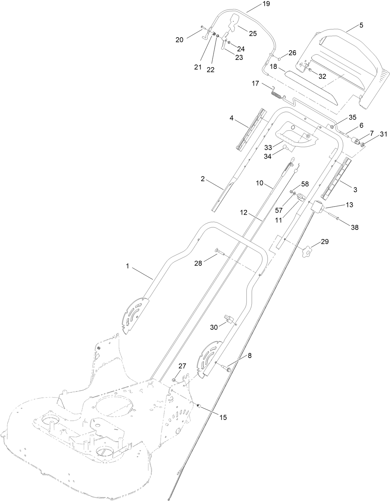 Handle and Electrical Assembly