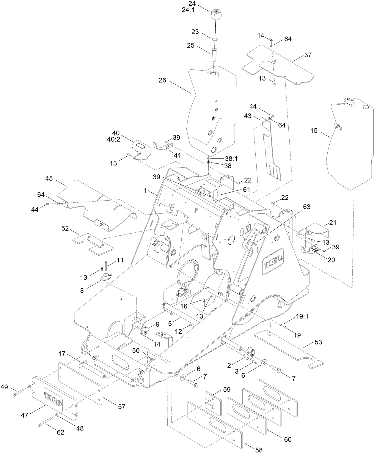 Main Frame Assembly