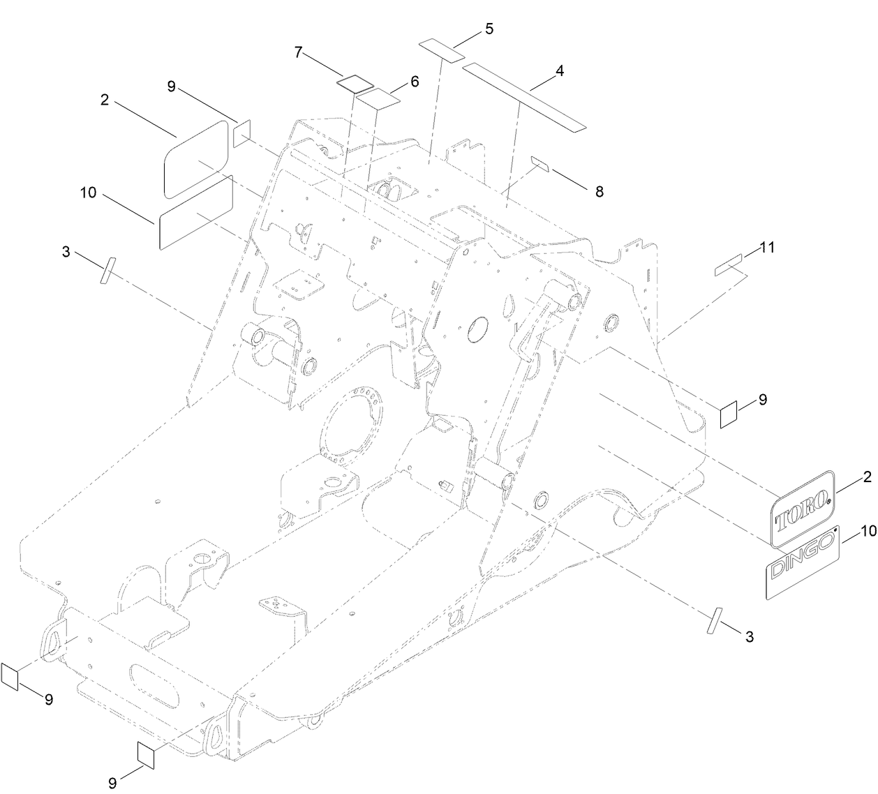 Frame Decal Assembly No.139-4750