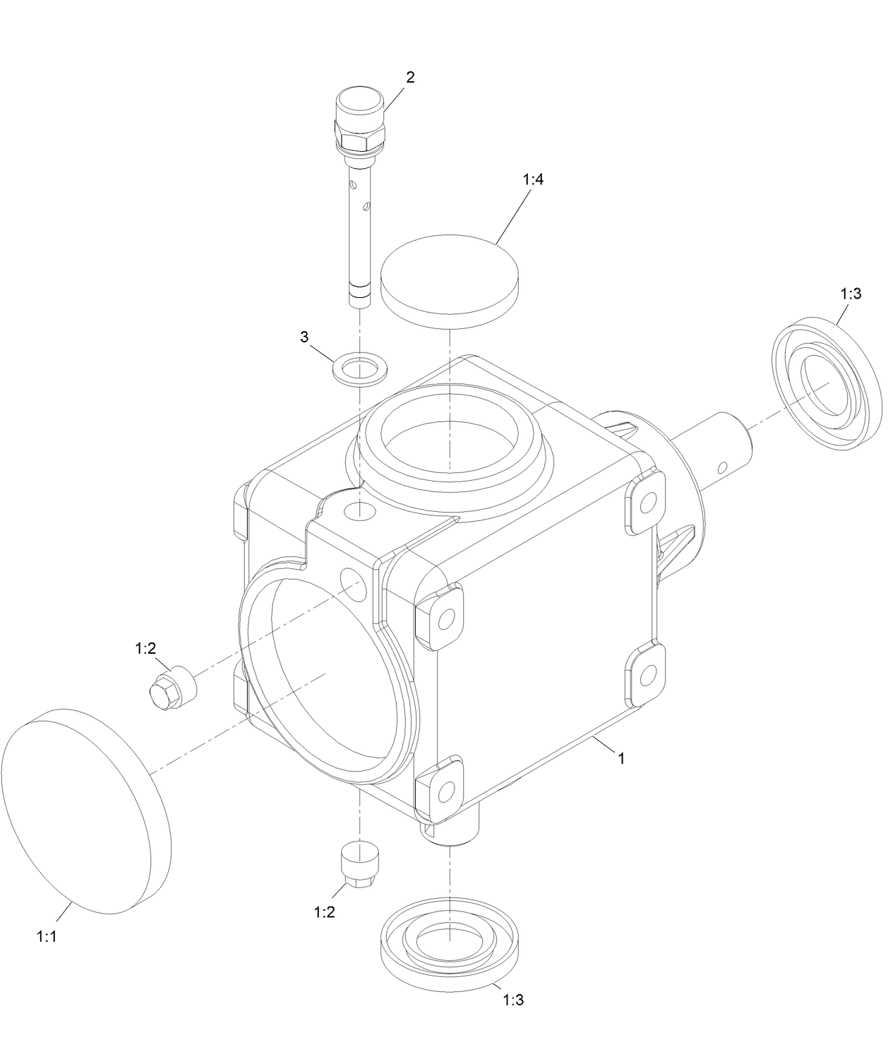 Gearbox Assembly No. 142-8061