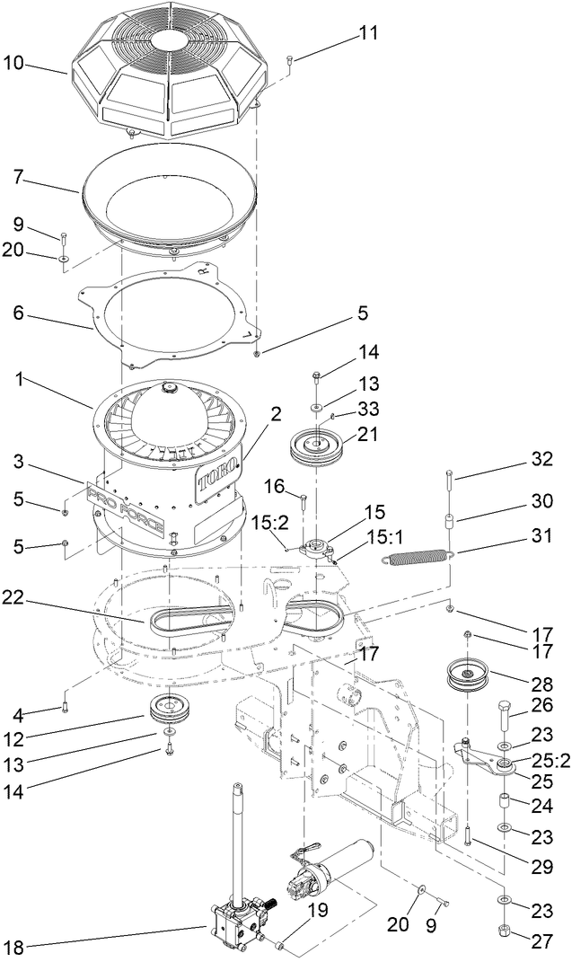 Turbine Mounting Assembly