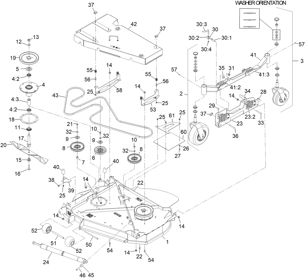 LH Wing Deck Assembly